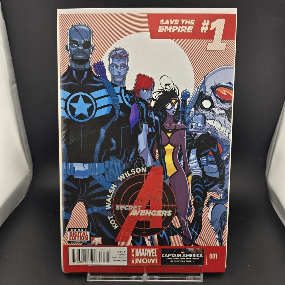 SECRET AVENGERS #1 (2014) NM+ 9.8 POTENTIAL • TRADD MOORE COVER A • MARVEL NOW